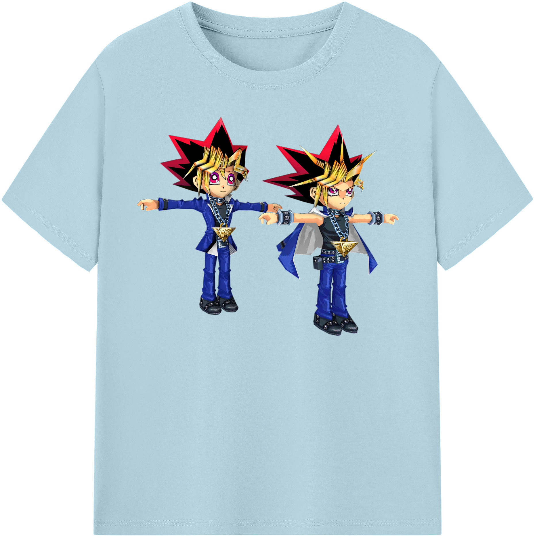 （画像用） 遊☆戯☆王 Yu-Gi-Oh! 綿100％半袖Tシャツ（フロントプリント）